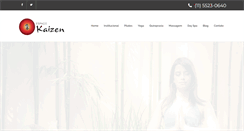Desktop Screenshot of espacokaizen.com.br